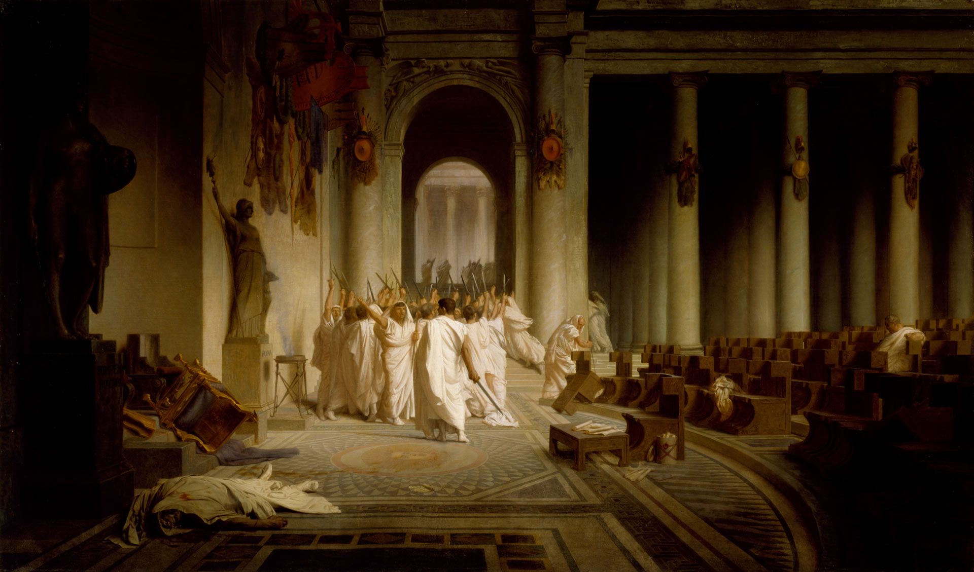 The Death of Caesar (Gérôme)