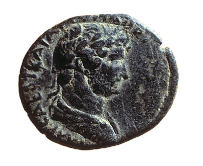 Coin commemorating Roman victory