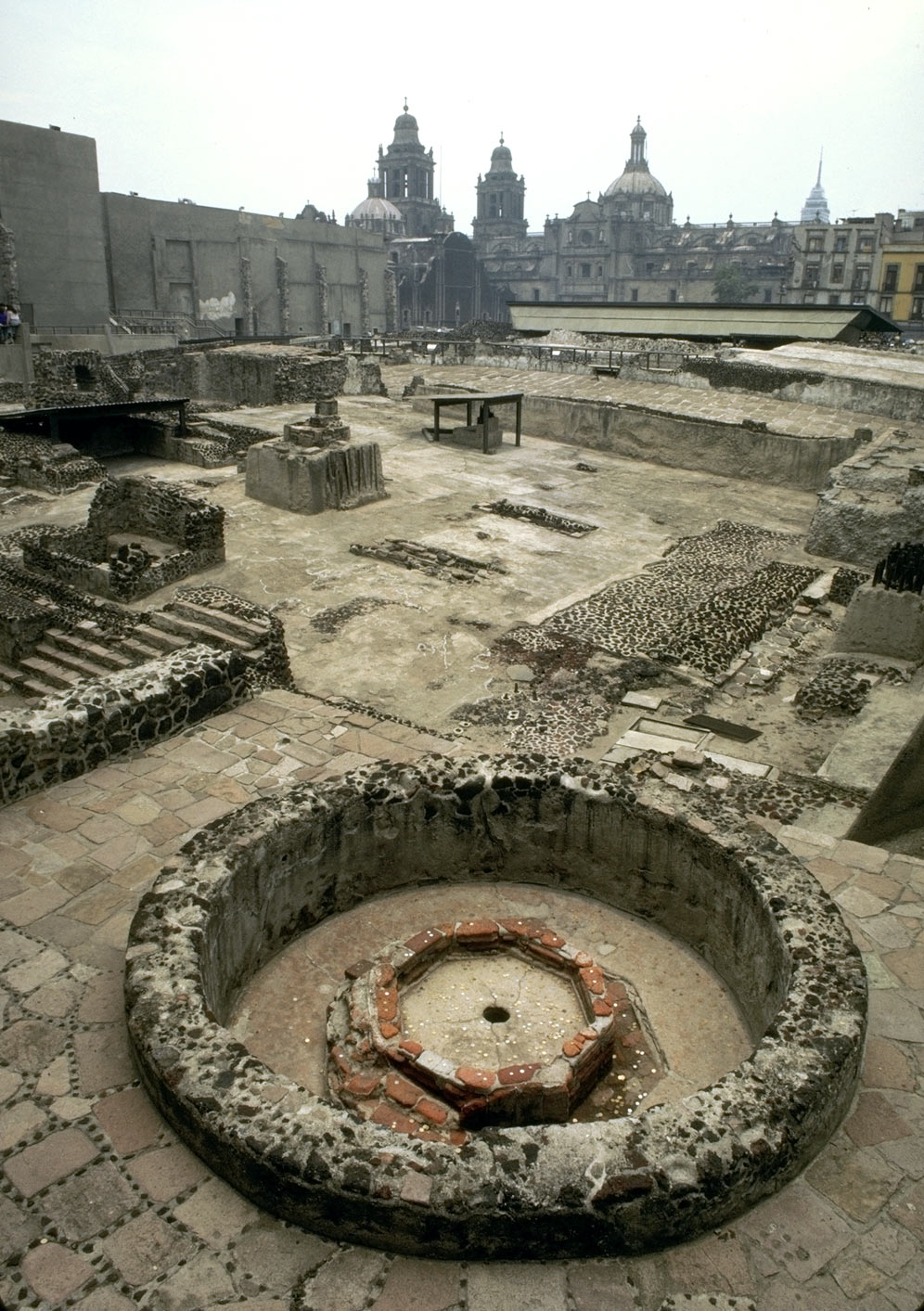 Aztec Templo Mayor at Tenochtitlán (Mexico City)