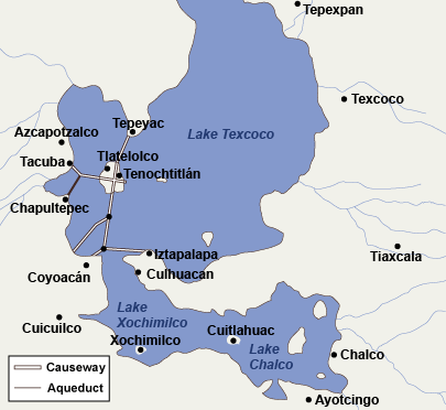 Valley of Mexico, ca. A.D. 1500