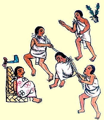 Aztec method of punishment